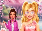 Jwèt BFFS Cherry Blossom Selebrasyon sou entènèt