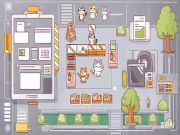 Jwèt Chat mini restoran sou entènèt