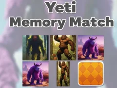 Jwèt Yeti memwa matche ak sou entènèt