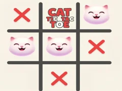 Jwèt Sou entènèt jwèt Cat Tic Tac Toe sou entènèt