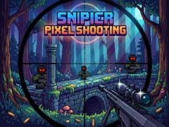 Jwèt Sniper Pixel Shooting sou entènèt