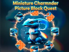 Jwèt Miniature Charmander Picture Block Quest sou entènèt