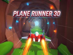 Jwèt Plane Runner 3D sou entènèt