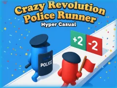 Jwèt Crazy Revolution Police Runner: Twò aksidantèl sou entènèt