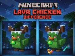 Jwèt Sou entènèt jwèt Minecraft Lava Poul Diferans sou entènèt