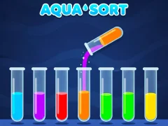 Jwèt Aqua Sort sou entènèt
