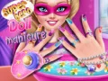 Jwèt Manicur poupe superhero sou entènèt