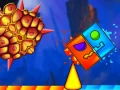 Jwèt Dife ak Dlo: Geometry Dash sou entènèt