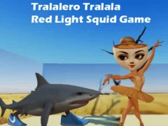 Jwèt Jwèt Tralalero Tralala limyè wouj kalma sou entènèt