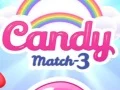 Jwèt Candy Match 3 sou entènèt