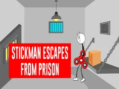 Jwèt Stickman chape soti nan prizon sou entènèt