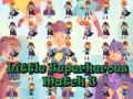 Jwèt Ti Superheros Match 3 sou entènèt