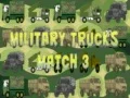 Jwèt Kamyon Militè Match 3 sou entènèt