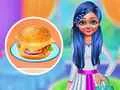 Jwèt Fè Burger Legim Ki Fè Lanj sou entènèt