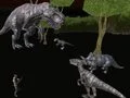 Jwèt Chase Dinosau an Plizyè Moun a Minwi sou entènèt