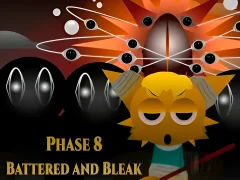 Jwèt Sprunki Faz 8: Bat & Bleak sou entènèt