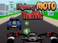 Jwèt Trafik Moto sou Oto-Yon sou entènèt