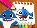 Jwèt Liv Koulè Baby Shark sou entènèt