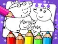 Jwèt Liv pou koulè Peppa Pig sou entènèt Jwèt Liv pou koulè Peppa Pig sou entènèt