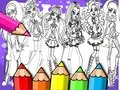 Jwèt Liv pou kolore Monster High sou entènèt Jwèt Liv pou kolore Monster High sou entènèt