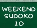 Jwèt Weekend Sudoku 10 sou entènèt