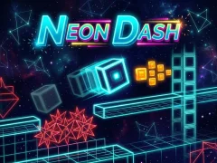 Jwèt Neon Dash sou entènèt