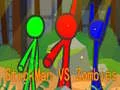 Jwèt StickMan Frè yo kont Zombi sou entènèt