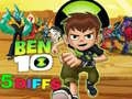 Jwèt Ben 10 5 Diferans sou entènèt