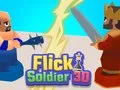 Jwèt Soudatè Flick 3D sou entènèt