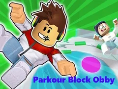 Jwèt Parkour Blok Obby sou entènèt Jwèt Parkour Blok Obby sou entènèt