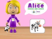 Jwèt Mond Alice Imaj ak Mo sou entènèt