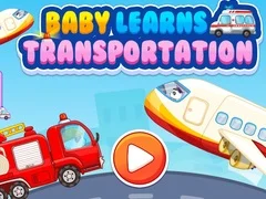 Jwèt Ti bebe aprann transpò sou entènèt