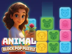 Jwèt Animal blòk pòp devinèt sou entènèt