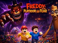 Jwèt Freddy nan Playroom of Fear sou entènèt