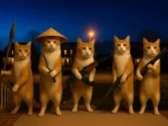 Jwèt Chat ak yon zam Clicker Evolisyon sou entènèt