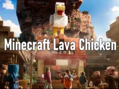 Jwèt Minecraft lav poul sou entènèt