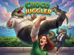 Jwèt Croco Juggler sou entènèt