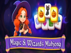 Jwèt Majong ak Wizards majong sou entènèt