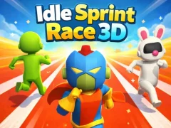 Jwèt Sou entènèt jwèt Idle Sprint Ras 3D sou entènèt