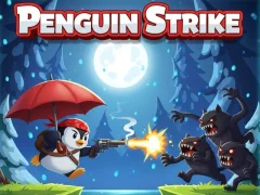 Jwèt Jwe sou entènèt jwèt gratis Penguin Strike sou entènèt