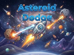 Jwèt Asteroid Dodge sou entènèt