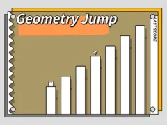 Jwèt Jeometryjump sou entènèt