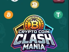 Jwèt Crypto Coin Clash Mania sou entènèt