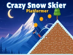 Jwèt Download jwèt la Fou Snow Skier: Platformer sou entènèt