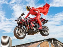Jwèt Imobilye motosiklèt super ewo Cascade 3D sou entènèt