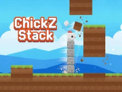 Jwèt ChickZ Stack sou entènèt