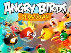 Jwèt Sou entènèt jwèt Angry Birds Showdown sou entènèt