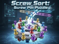 Jwèt Screw Sort: Vis Pin devinèt sou entènèt
