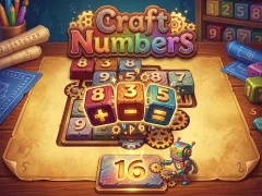 Jwèt Craft Number sou entènèt
