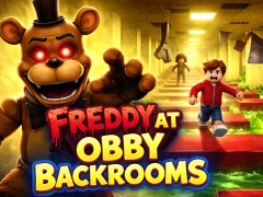 Jwèt Freddy nan Obby Backrooms sou entènèt